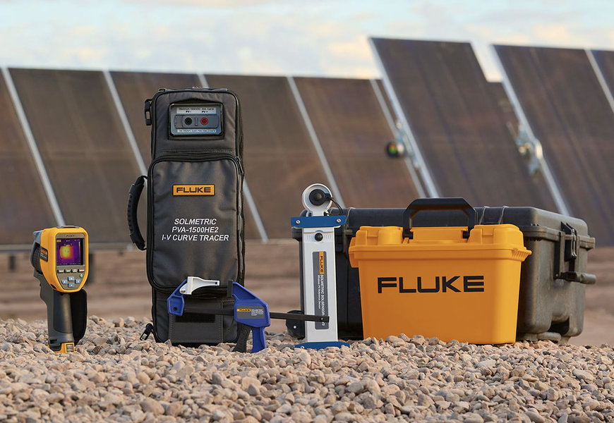 Fluke présente un nouvel analyseur solaire : Fluke Solmetric PVA-1500HE2